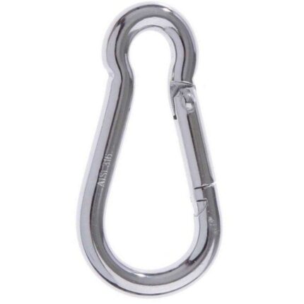 Γάντζος ασφαλείας INOX 6x60mm