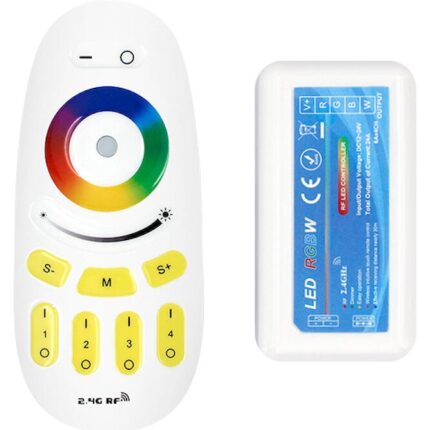 Wireless touch RGBW controller 12V/192W-24V/384W
