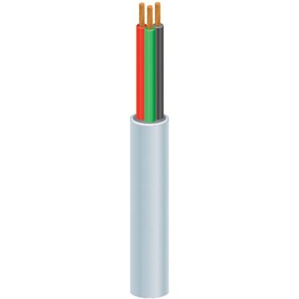Καλώδιο 100μ NYL HO5VV-F 3G1.5 λευκό