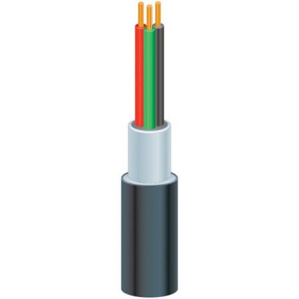 Καλώδιο 100μ ΝΥΥ E1VV-U 3G1.5 μαύρο