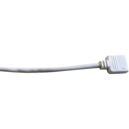 Μούφα θηλυκή για ταινία LED 10mm RGB λευκή
