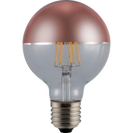 Λάμπα LED Αντεστραμμένου καθρέφτη χαλκός G125 6W E27 2700K 480lm dim