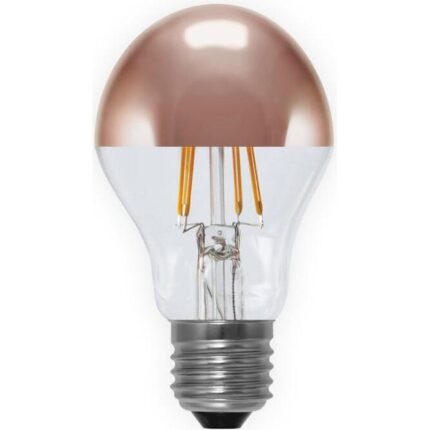 Λάμπα LED Αντεστραμμένου καθρέφτη χαλκός A60 E27 6W 2700K 550lm dim
