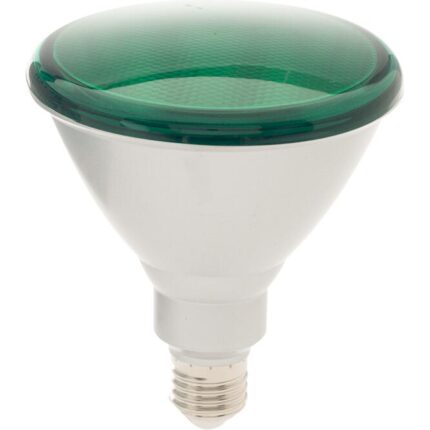 Λάμπα LED PAR38 15W E27 πράσινo IP65