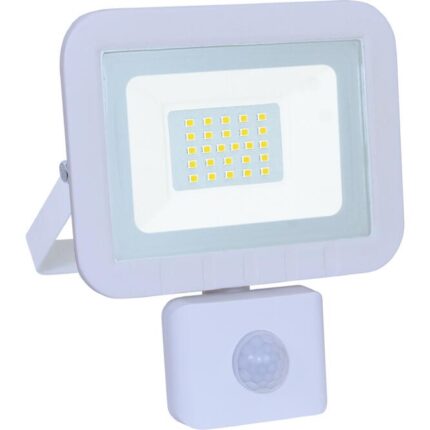 Led προβολέας 20W 3000K με ανιχνευτή κίνησης