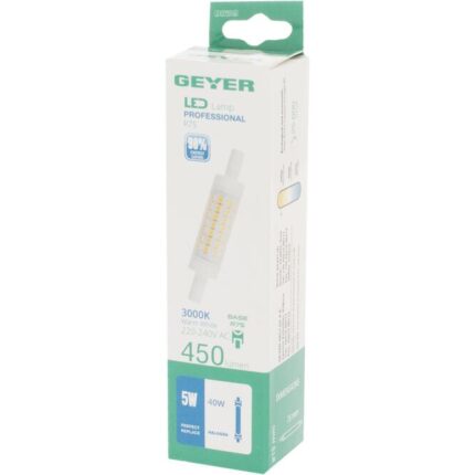 Λάμπα LED R7s 4.9W 3000K 450lm 78mm