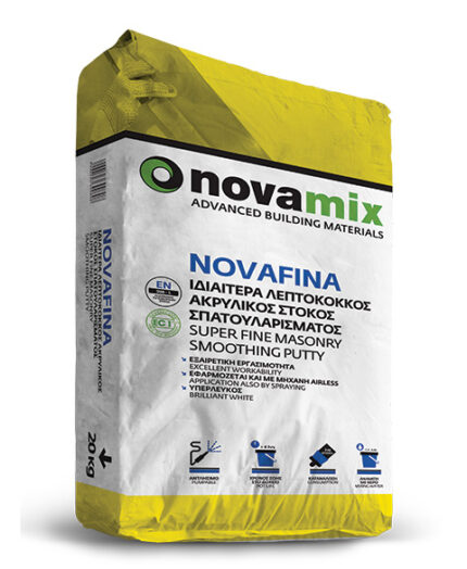 NOVAFINA - Ακρυλικός Στόκος Σπατουλαρίσματος 20Kg